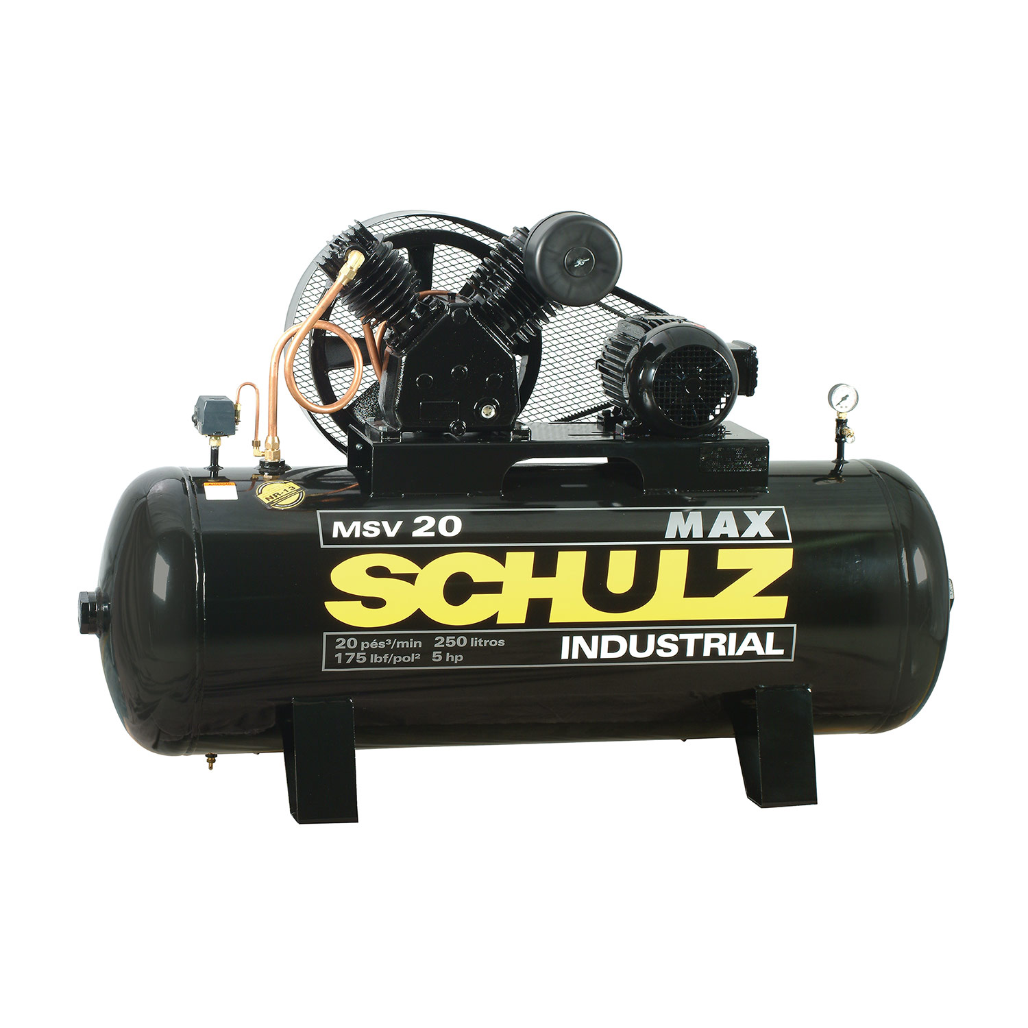 COMPRESOR 5hp-250L-380V-MSV20MAX/250