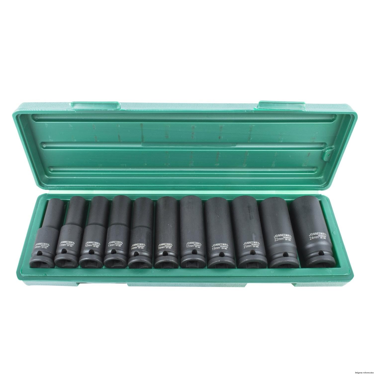 CAJA de DADOS de IMPACTO 1/2 11 piezas CS03AD4111 - Imagen 2