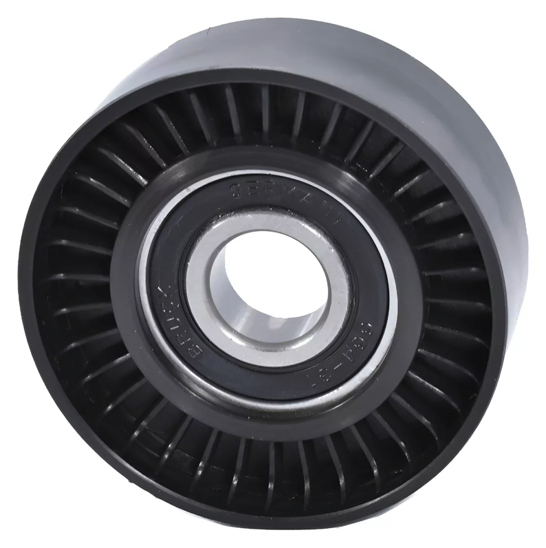 038145255APOLEA TENSORA DE ALTERNADOR (BANDA DE ACCESORIOS)* UNIVERSAL GOLF / JETTA A4 (MK4) (99-05), CLASICO A5 (MK5) (06-15), NEW BEETLE (98-11) EUROVAN T4 (00-04) 2.5 LITROS 5 CILINDROS, T5 (05-09), TRANSPORTER (10-17) TDI 1.9, 2.0 LITROS (DIESEL) SEAT IBIZA, LEON, CHEVROLET AVEO (18-20) 1.5 LITROS REPUESTO TENSORA, CHRYSLER PATRIOT / CALIBER, FORD, CHEVROLET (SOLO POLEA) DIAMETRO INTERIOR:1.6 CMS EXTERIOR: 7 CMS ANCHO: 2.5 CMS038145255A - Imagen 5