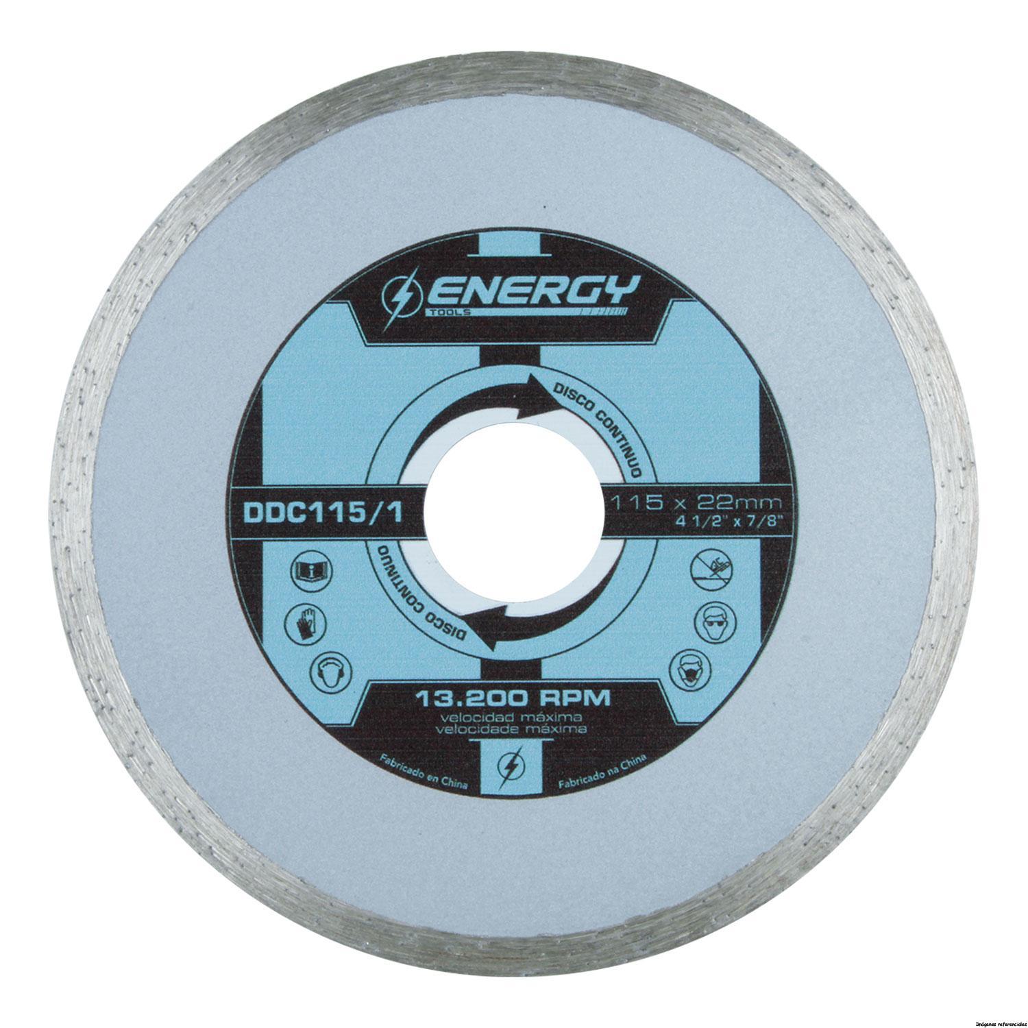 DISCO DIAMANTADO CONTINUO 4 1/2' DDC 115/1