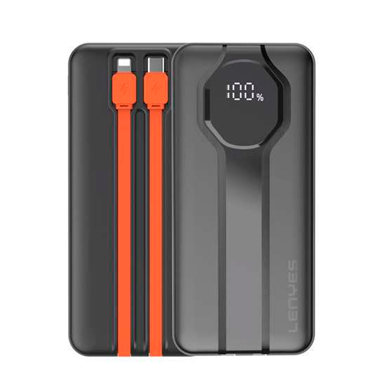 Powerbank Carga Rapida Lenyes Px136d 10000 Mah Negro - Imagen 2