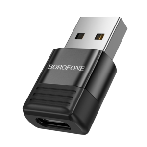 Adaptador Tipo C a Usb Borofone Bv18 Negro