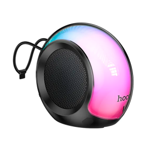 Parlante Bluetooth Hoco Ds65 Ambient Light Snail Negro