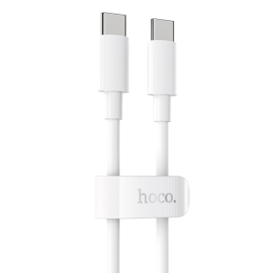 Cable Tipo C a Tipo C 100w Hoco X51 High Power 2M Blanco
