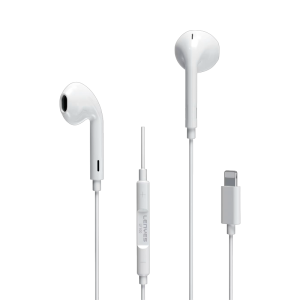 Audifonos In Ear Para Lightning Lenyes Lf100 Blanco