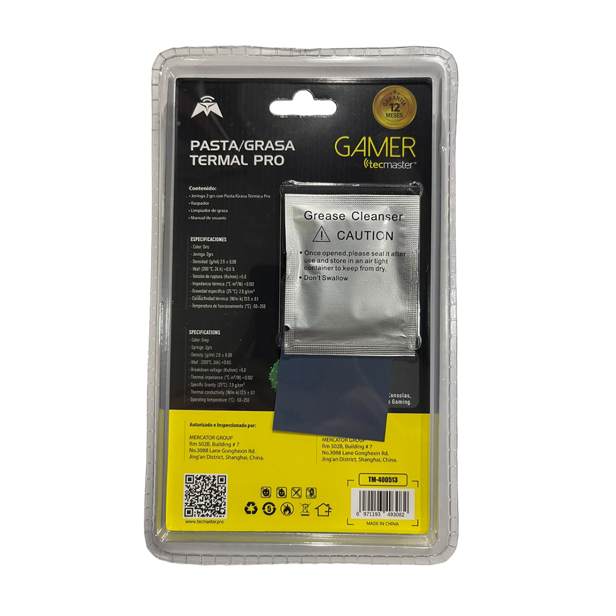 Pasta Termica Disipadora Pro 2g Alto Rendimiento Tecmaster - Imagen 3