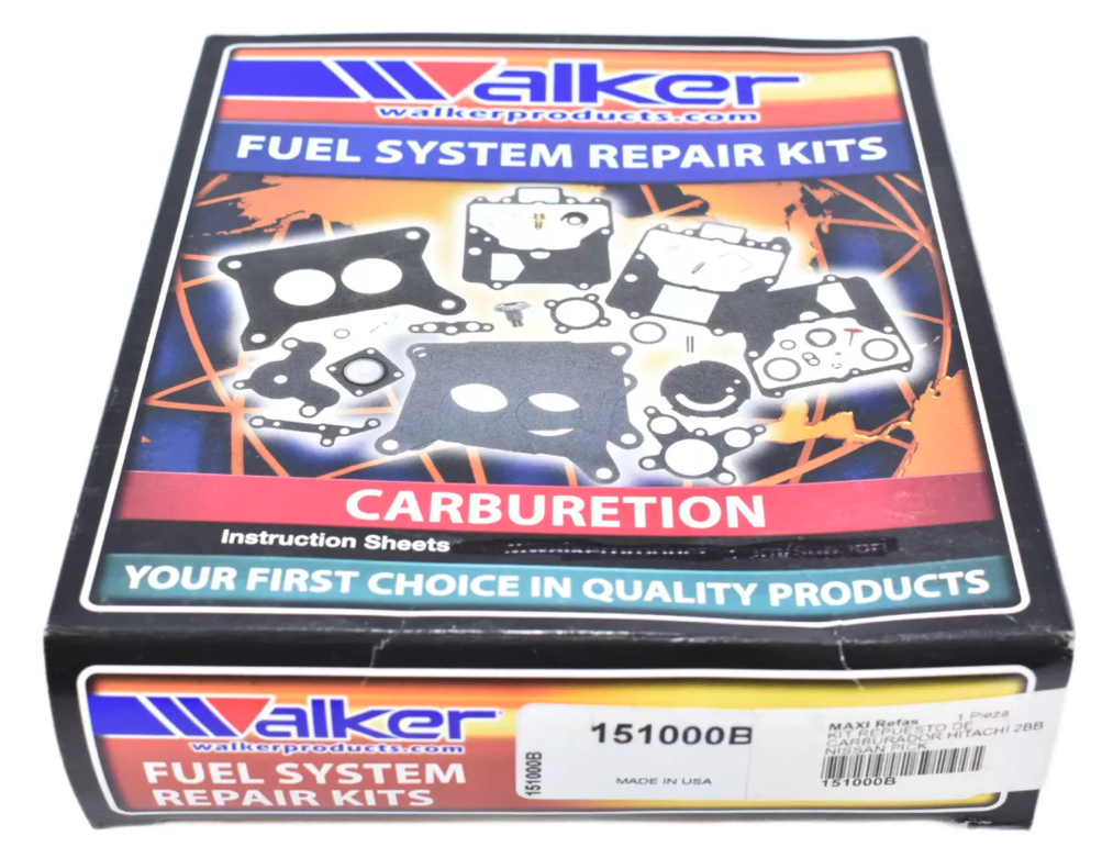 151000BKIT REPUESTO DE CARBURADORHITACHI 2BB NISSAN PICK-UP 720 (Z24) USA AMERICANA (81-86) 2.4 LITROS, NISSAN 510 (80-81) STANZA (82-83), IZUSU AMIGO PICK-UP (89-93) 2.3 LITROS TROOPER, 1.9, 2.0, 2.3, 2.4 LITROS INCLUYE: 1 INYECTOR 64-1000 , 15 JUNTAS, 1 REGLA, 2 CUBRE POLVOS, 2 RETENES, 2 SEGUROS E, 2 BALINES, 6 ORIGINS, 1 CHAVETA151000B / PCRN0610 / 15792B / 1514 / 1600910W01 / 1600920W01 / 1600920W02 / 16059T5500 / 16059Y7000 / 1610110W00 / 16151Y4100 / 1617406W01 / 1617562W00 / 1645510W00 / 1645520W00 /69566 / 69580 / 69584 / 69605 / CT1454A / CT1474 / CT1523 TIPO DE CARBURADOR HITACHI 2 ( DCR384; 16010-20W00, 20W01, 20W06, 20W10, 20W11, 20W16, 20W20, 20W21, 20W25, 20W26, 20W60, 20W61, 20W66, 65W02, 65W12, DCR384-1, 11, 2, 21, 21A) / HI-2 - Imagen 7