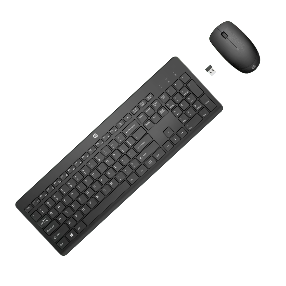 Kit Teclado + Mouse Inalambrico Hp 230 (18H24AA) Negro - Imagen 3