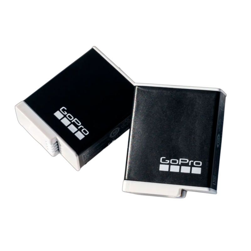 Pack 2 Baterias Recargables Gopro Hero 9 10 11 12 Enduro Negro - Imagen 3