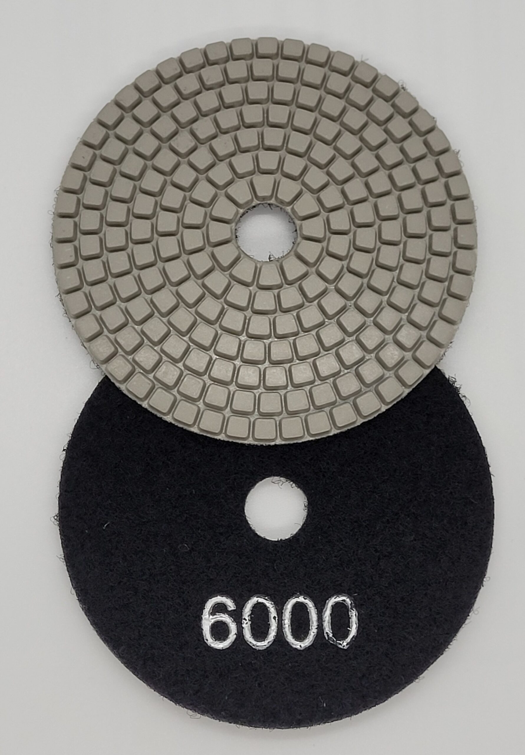 Pad Ceramico 4″ Velcro Grano 6000 - Imagen 2