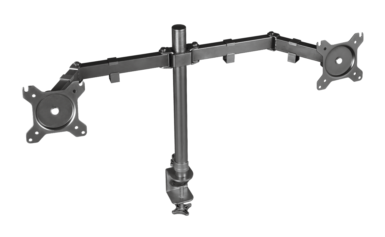 Soporte Para Monitor Trust Gxt 1120 Mara Dual Negro - Imagen 5