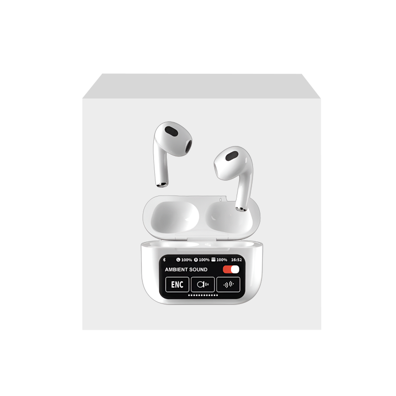 Audífonos In Ear Bluetooth Motomo A10 Pro Anc 8 Horas Blanco - Imagen 3
