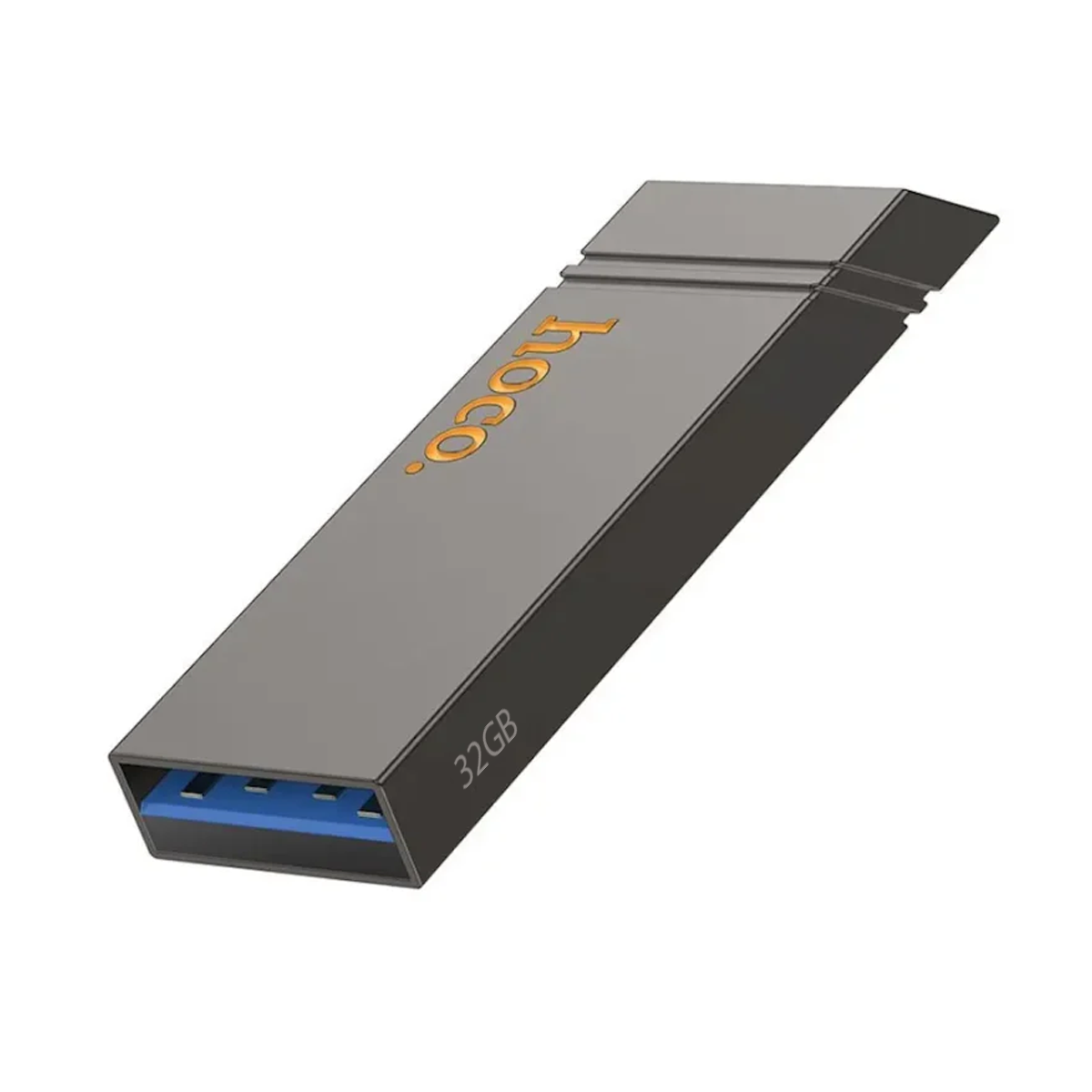 Pendrive Dual Tipo C Usb 3.0 Hoco Ud15 32 Gb Metal - Imagen 2