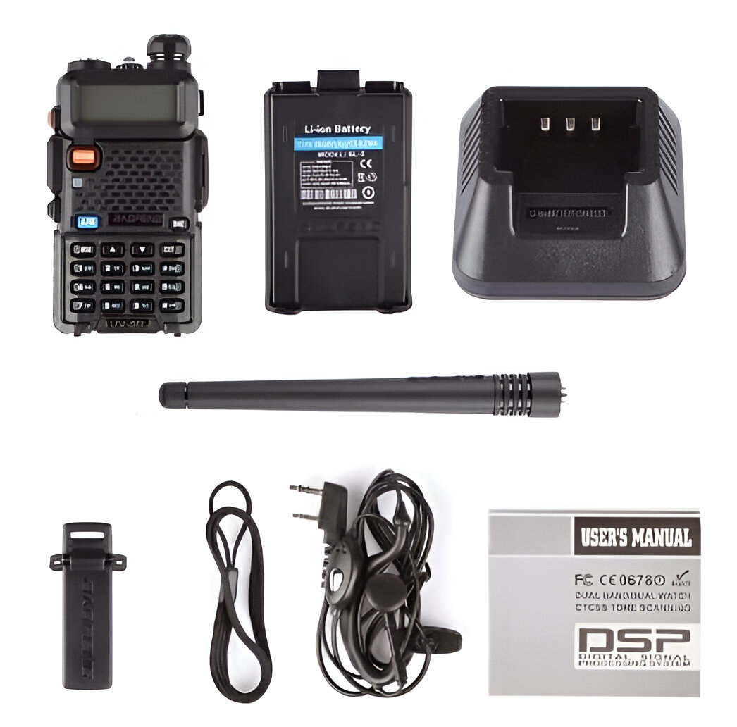 Radio Walkie Talkie Baofeng UV-5R (1 Pieza) - Imagen 4