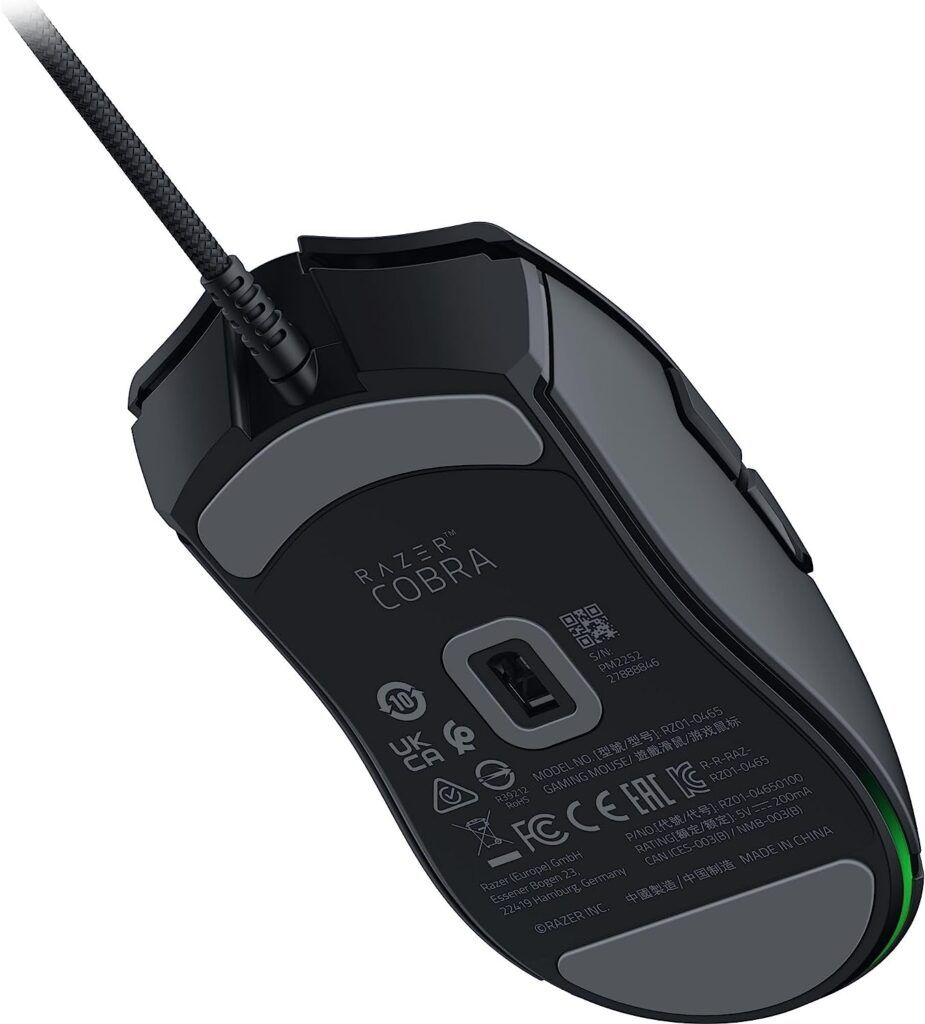 Mouse Gamer Razer Cobra Rgb 8500 Dpi Negro - Imagen 4