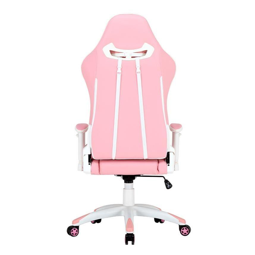 Silla Gamer Meetion CHR16 Rosado Blanco - Imagen 5