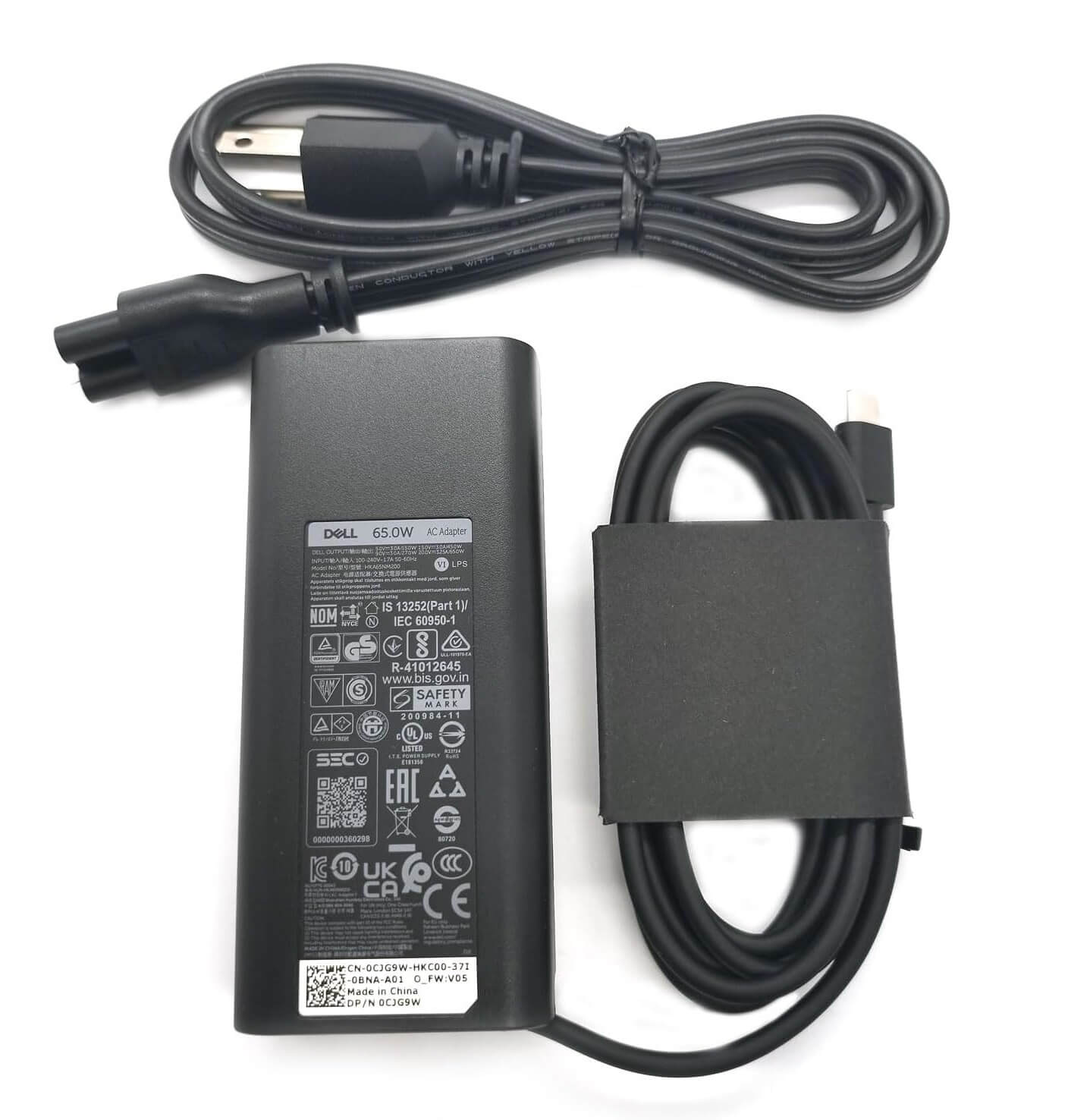 Cargador Dell Para Laptop De 65W USB-C - Imagen 3
