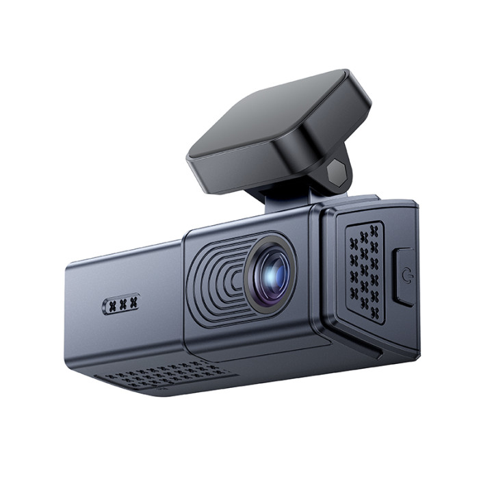 Camara De Auto Yesido Km22 Dual Wifi Dash Cam 1k 30fps Negro - Imagen 2