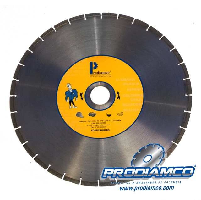 Disco Diamantado Premium 20”x36 Concreto Profesional - Imagen 2