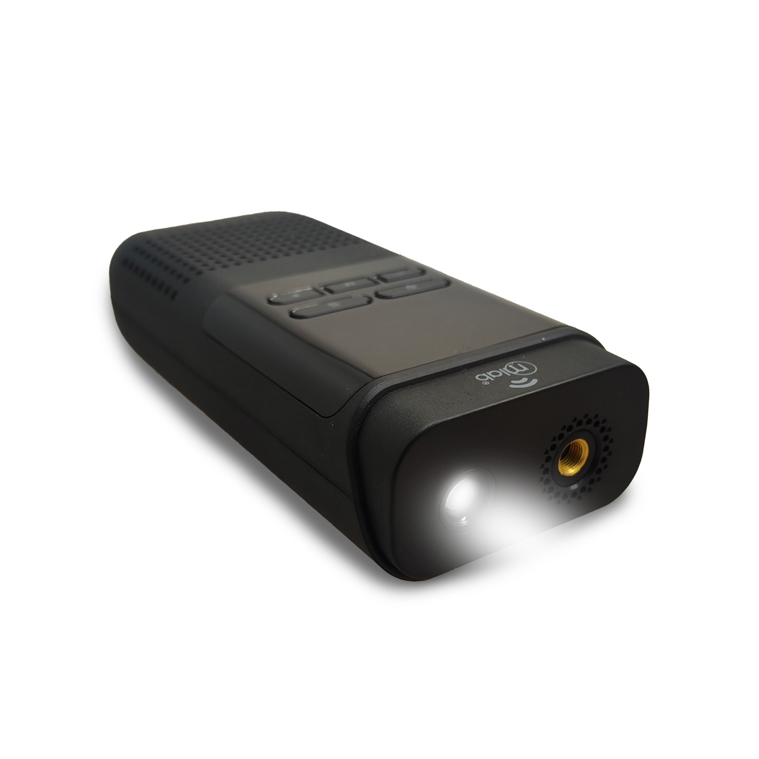 Compresor Powerbank Portatil Air Mlab 4000 Mah Linterna Negro - Imagen 5