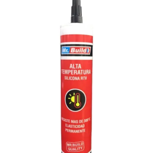 SILICONA MR BUILD ROJA ALTA TEMPERATURA 280 ML