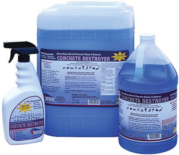 Removedor y Limpiador de Concreto. Concrete Destroyer x 1 Galon - Imagen 2