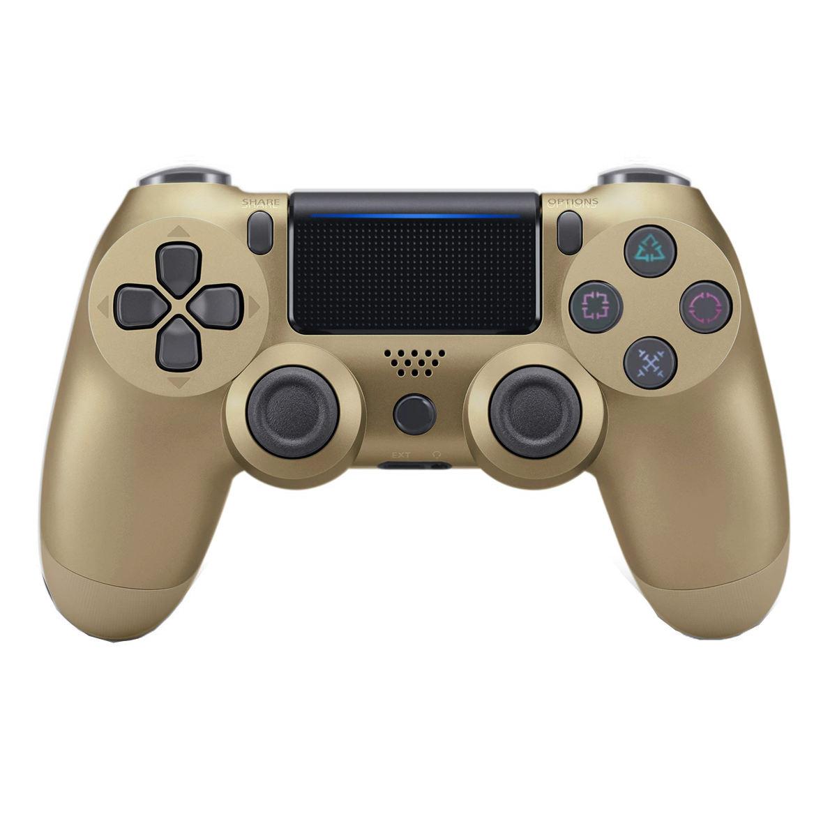 Control Joystick Inalámbrico Ps4 Doubleshock Dorado - Imagen 2