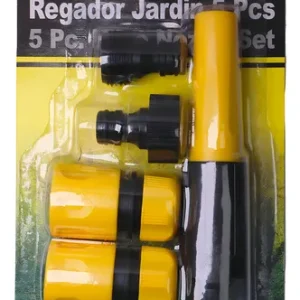Juego De Riego y Acople Para Manguera 1/2  (5 Piezas) Uyustools