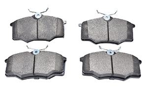 EE-8284D1173BALATAS (PASTILLA) DE FRENOPOINTER G3 / G4, GTI, CITY, STATION WAGON, PICK-UP (98-05) 1.8 LITROS, POINTER PICK-UP (99-05) CHEVY PICK-UP DELANTERA 15 mm DISCO VENTILADO CON SEGURO SUPERIOR DE MARIPOSAEE-8284D1173 / BBRV0210 / FRITEC 743