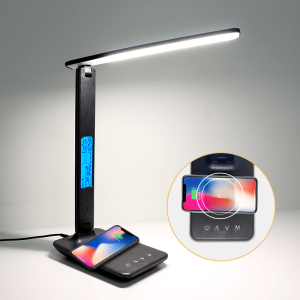 Lampara LED + Cargador Inalámbrico Integrado