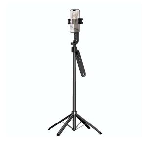 Baston Selfie Tripode Bluetooth Hoco K32 + Control Negro