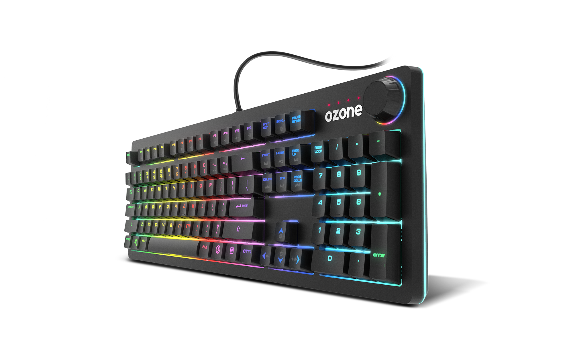 Teclado Gamer Mecanico Ozone Strikeback Rgb Negro - Imagen 6