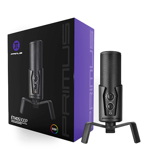 Microfono Gamer Primus Ethos 300P Streaming Negro - Imagen 5