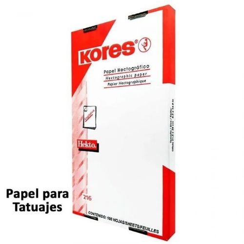 Papel Hectografico – Marca Korés Tamaño Oficio Unidad Y Paquete - Imagen 9