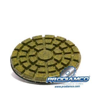 Pad Resinado Nueva Generacion de 3″ para Concreto. Grano 1500.