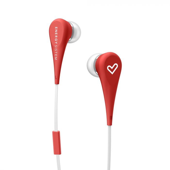 Audifonos Energy Sistem Earphones Style 1+ Rojo - Imagen 4