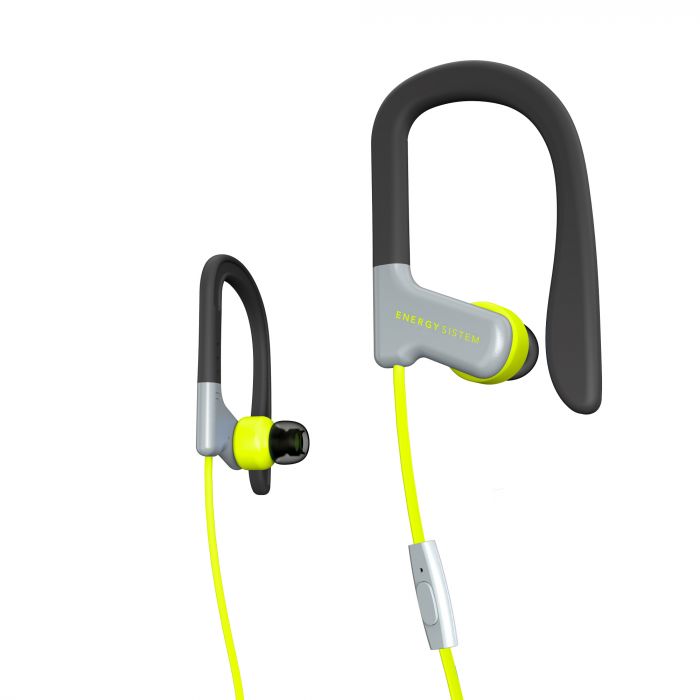 Audifonos Energy Sistem Earphones Sport 1 Microfono Amarillo - Imagen 4