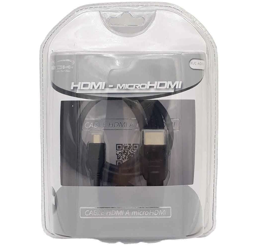Cable Hdmi a Micro Hdmi Njoytech Negro - Imagen 3