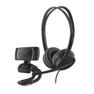 Set Home Office Doba 2 en 1 Trust Negro