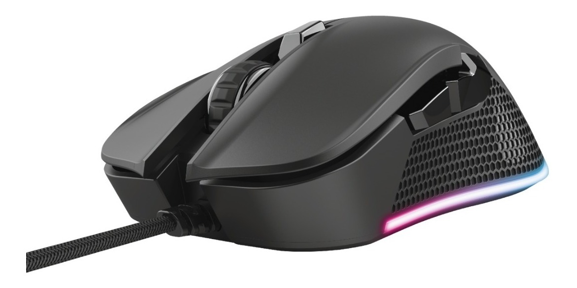 Mouse Gamer Trust Gxt 922 Ybar 7200 Dpi Negro - Imagen 4