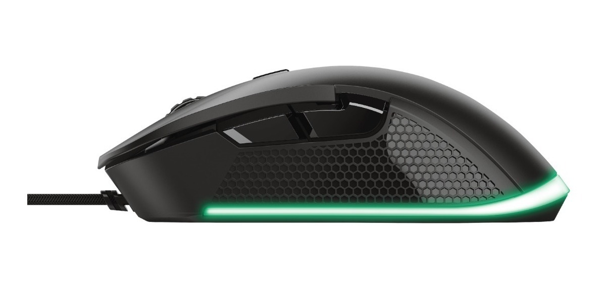 Mouse Gamer Trust Gxt 922 Ybar 7200 Dpi Negro - Imagen 3