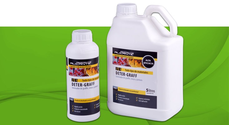Deter Graff x 1 Litro Eliminador de Grafiti - Imagen 2