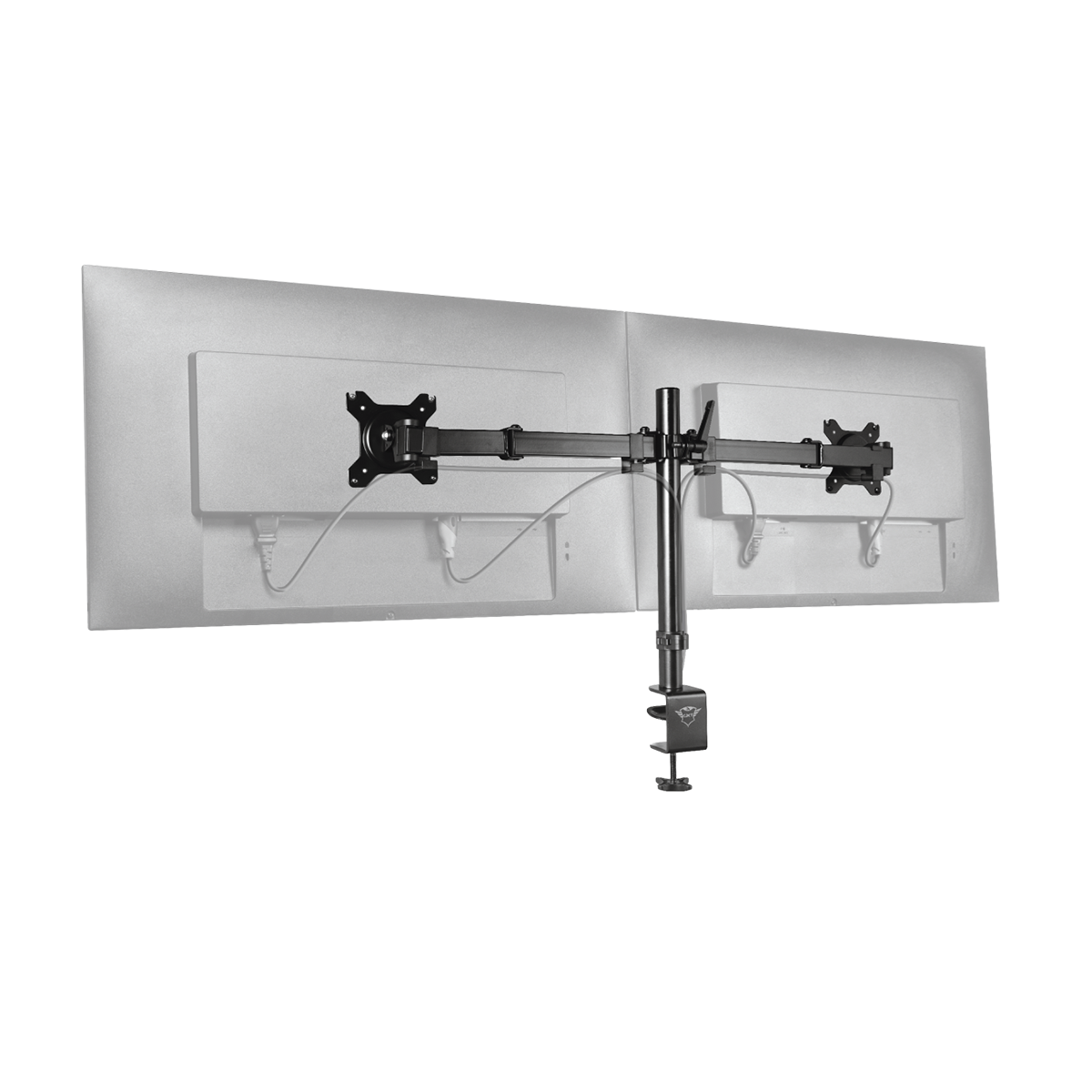 Soporte Para Monitor Trust Gxt 1120 Mara Dual Negro - Imagen 2