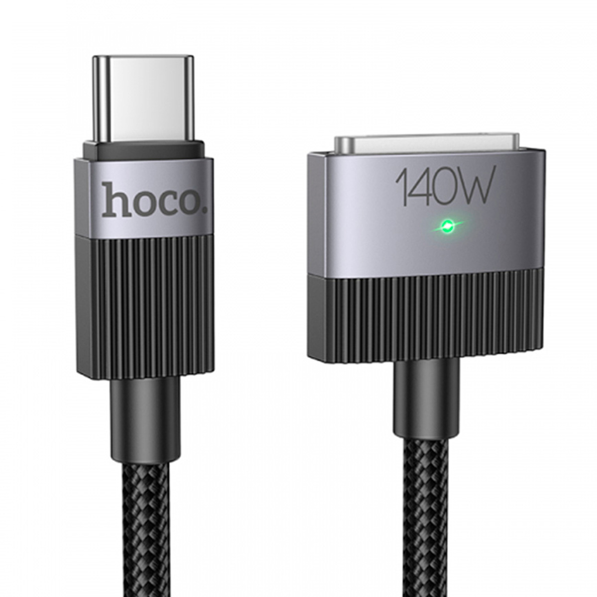 Cable Reforzado Trenzado Tipo C a Mag 3 140w Hoco X141 Negro - Imagen 2