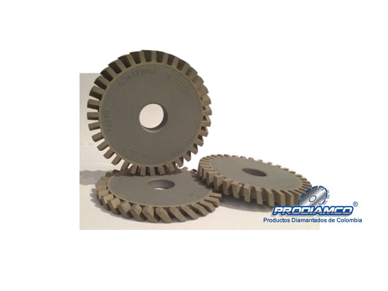 Muela Diamantada Canto Plano Premium Turbo Vidrio 10mm Gruesa - Imagen 4