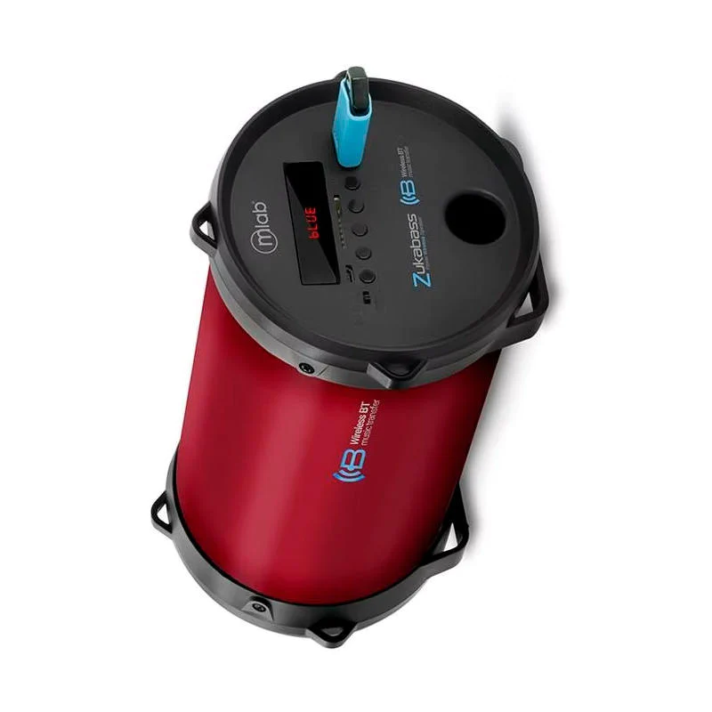 Parlante Bluetooth Microlab Zuka Fabric Mod 7281 Rojo - Imagen 3