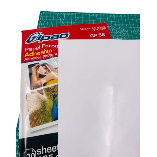 papel adhesivo para imprimir fotografia 135g Marca Gipao - Imagen 3
