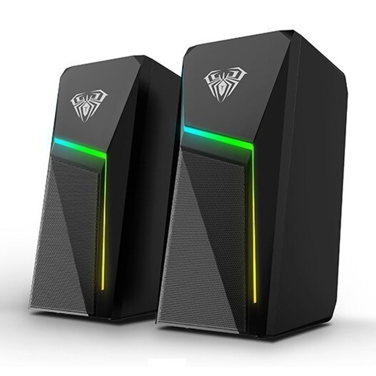 Parlantes Gamer Aula Wind N-521 Rgb Negro - Imagen 2