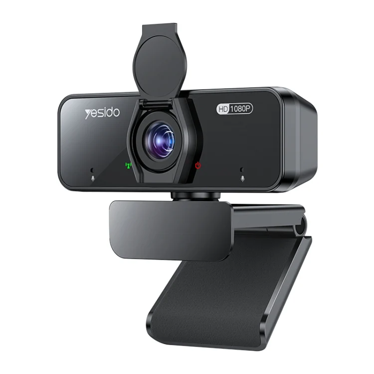 Camara Webcam Usb Yesido Km13 1080p Full HD Negro - Imagen 2