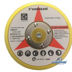 Porta pad de 5″ diámetro pulidora Makita